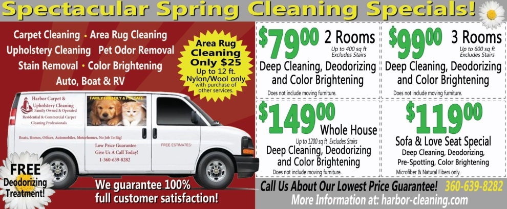 Spring Savings Are Now Available Only For The Month Of March